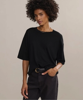 VentedBack Merino Tee