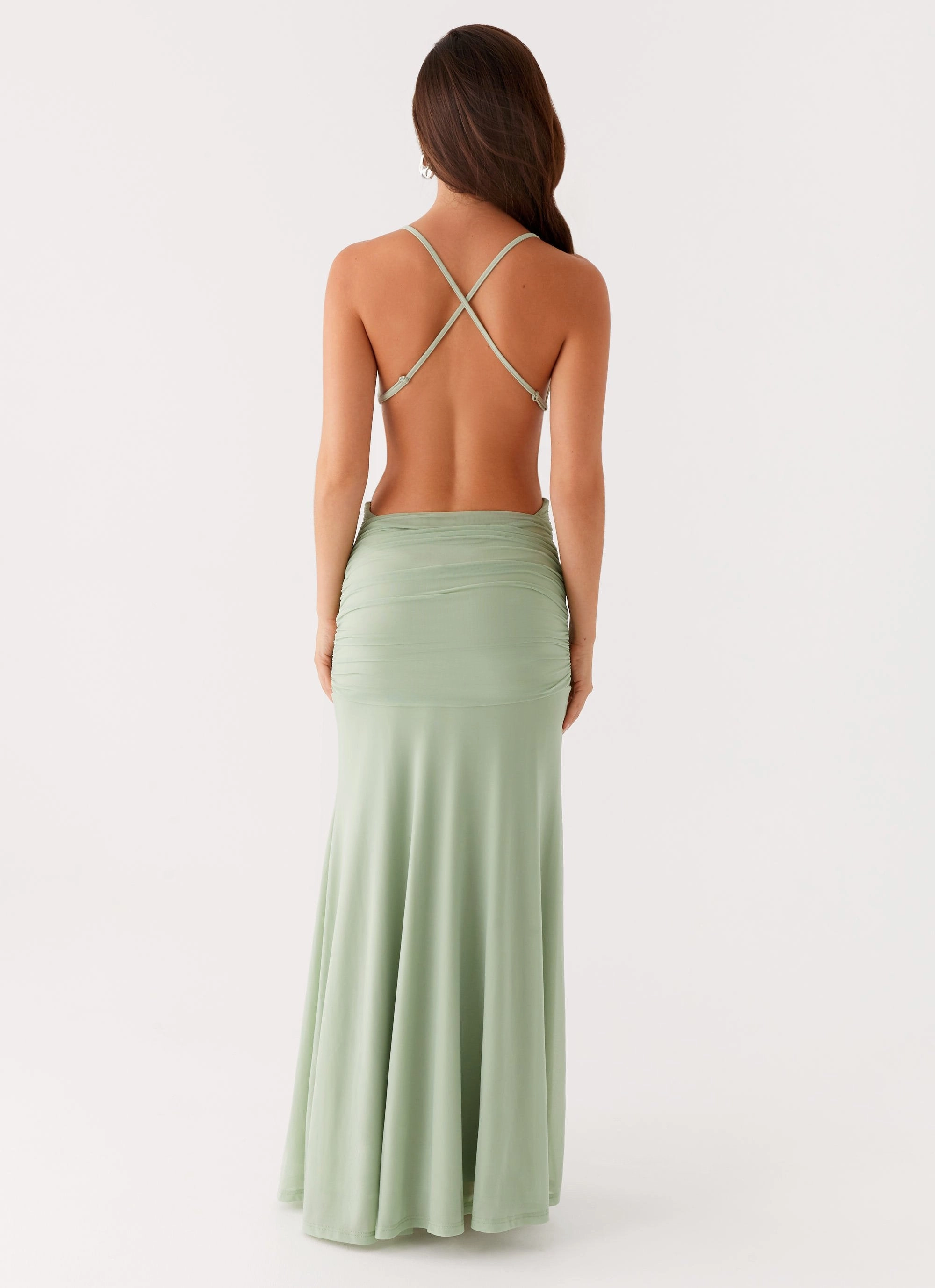 Norah Maxi Dress - Sage Luxe Touch