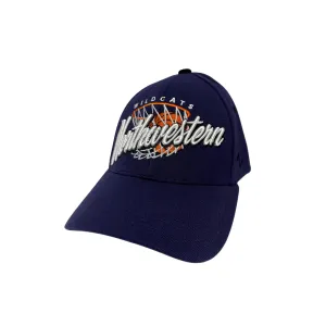 Northwestern Wildcats Basketball Net Purple Hat