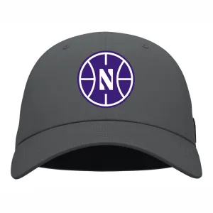 Northwestern Wildcats Under Armour Grey Basketball Hat