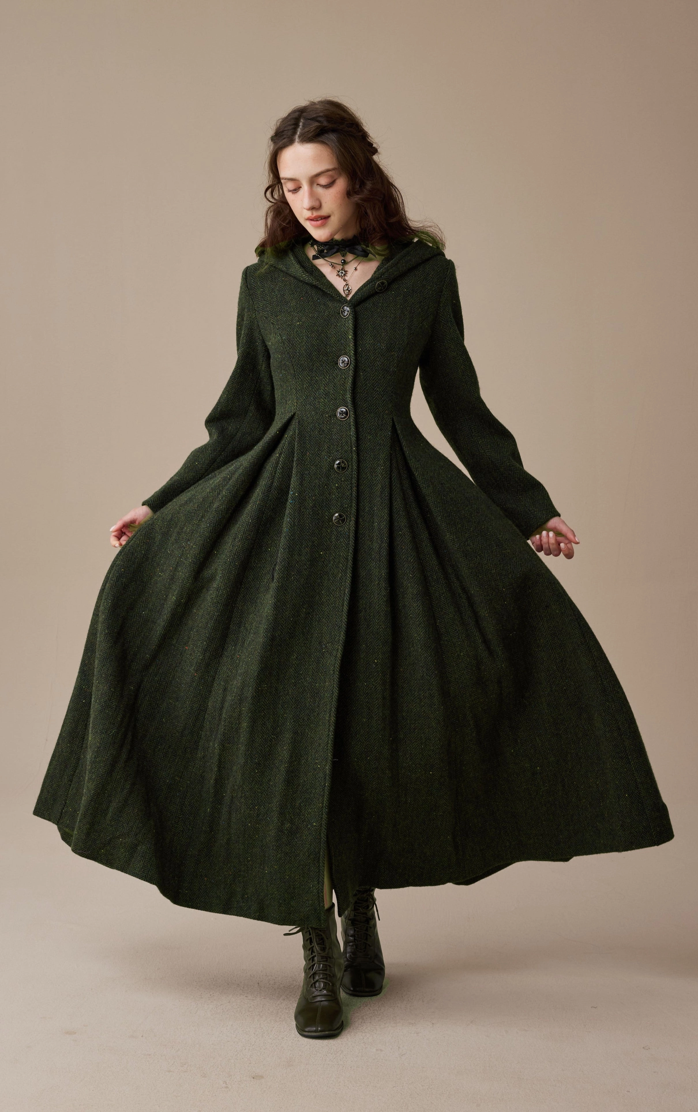 RawHemDetail My Fair Lady 26 | Hooded Wool Coat