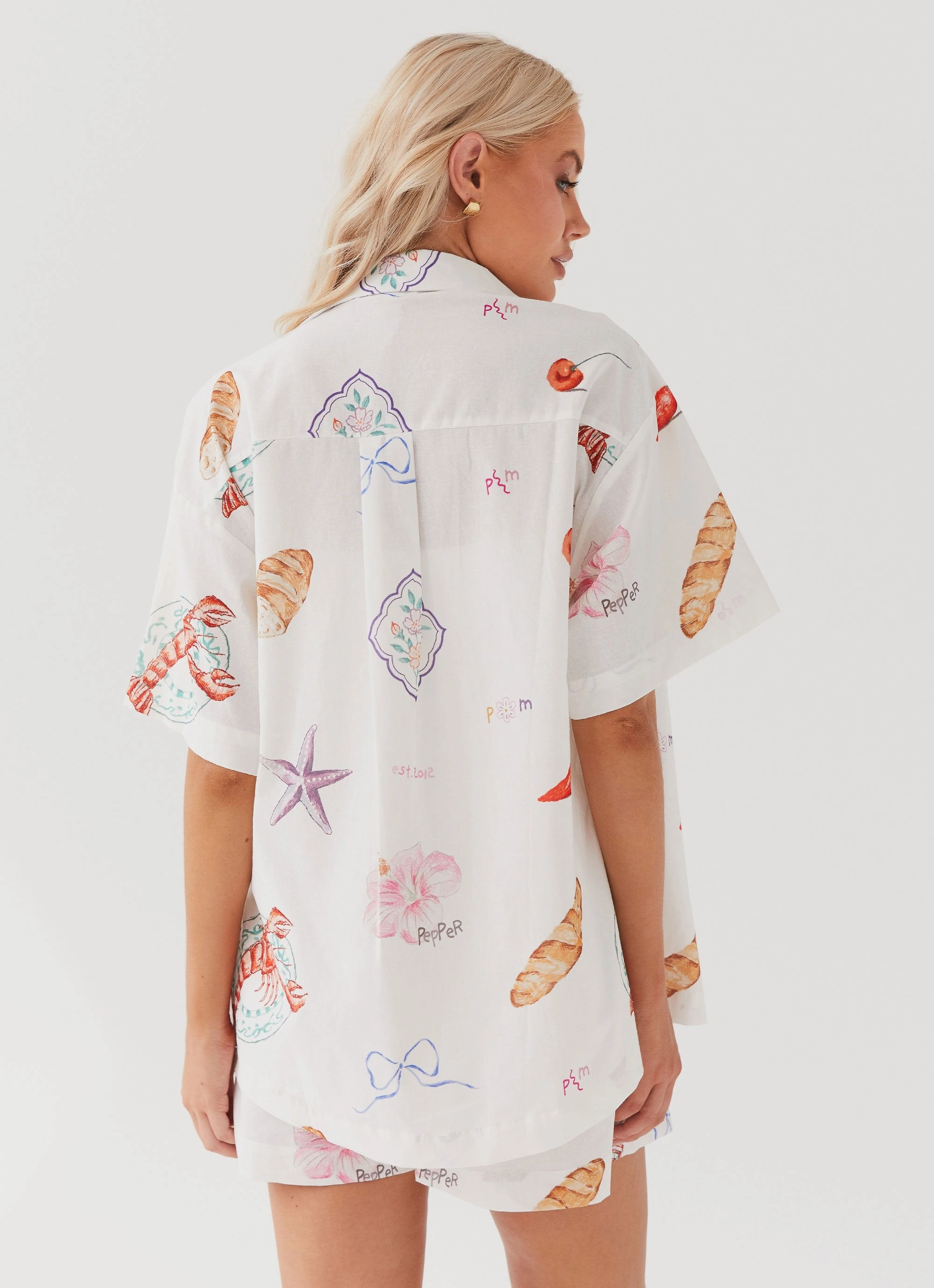 Sweet Relief Oversized Linen Shirt - Banchetto DurableZipper SlimFitAdaptation