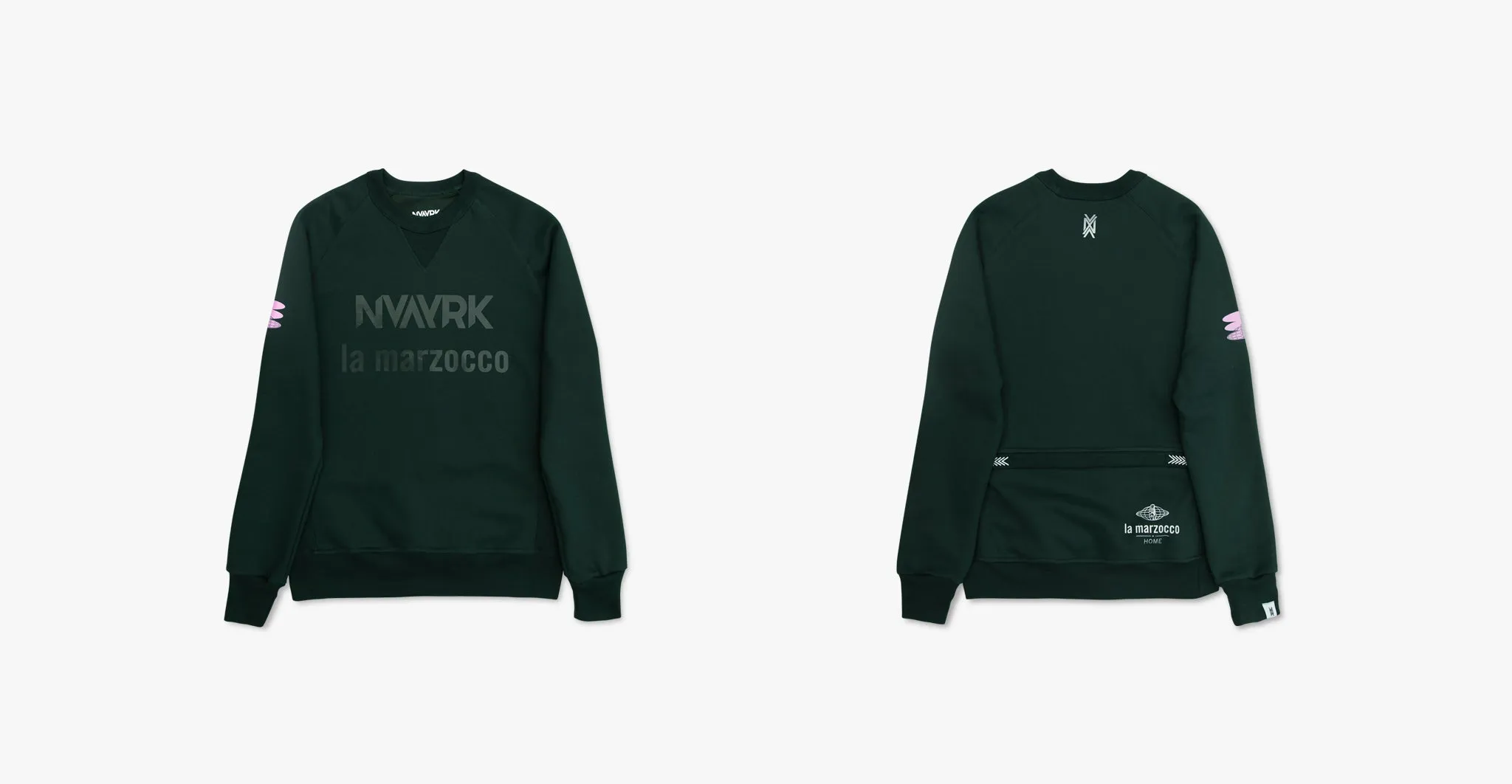 NVAYRK LA MARZOCCO Cycling Sweatshirt | DARK GREEN