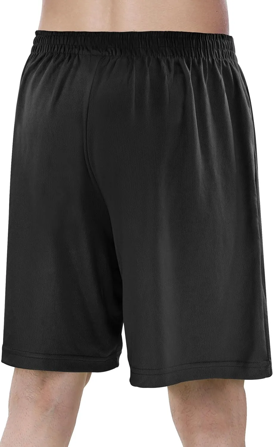 NY Threads Mens Athletic Shorts 2 Pack Quick Dry Lightweight Running Workout Gym Shorts with Pockets