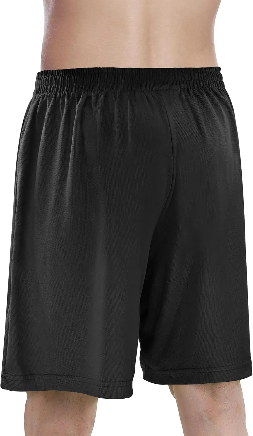 NY Threads Men's Athletic Shorts Quick Dry Loose-Fit Lightweight Running Workout Gym Shorts with Pockets