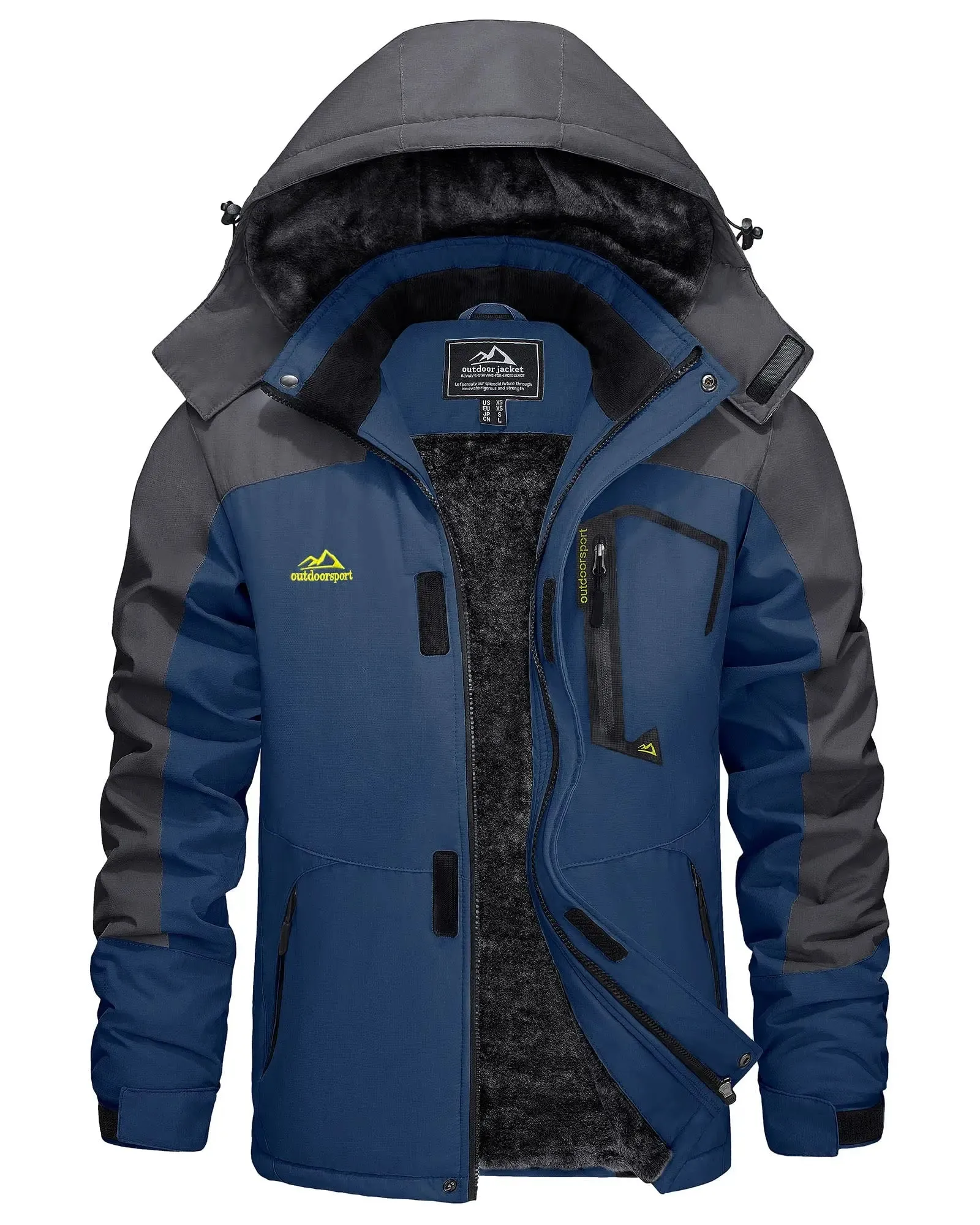 OAKLEY | Hooded Fleece Lined Ski Jacket
