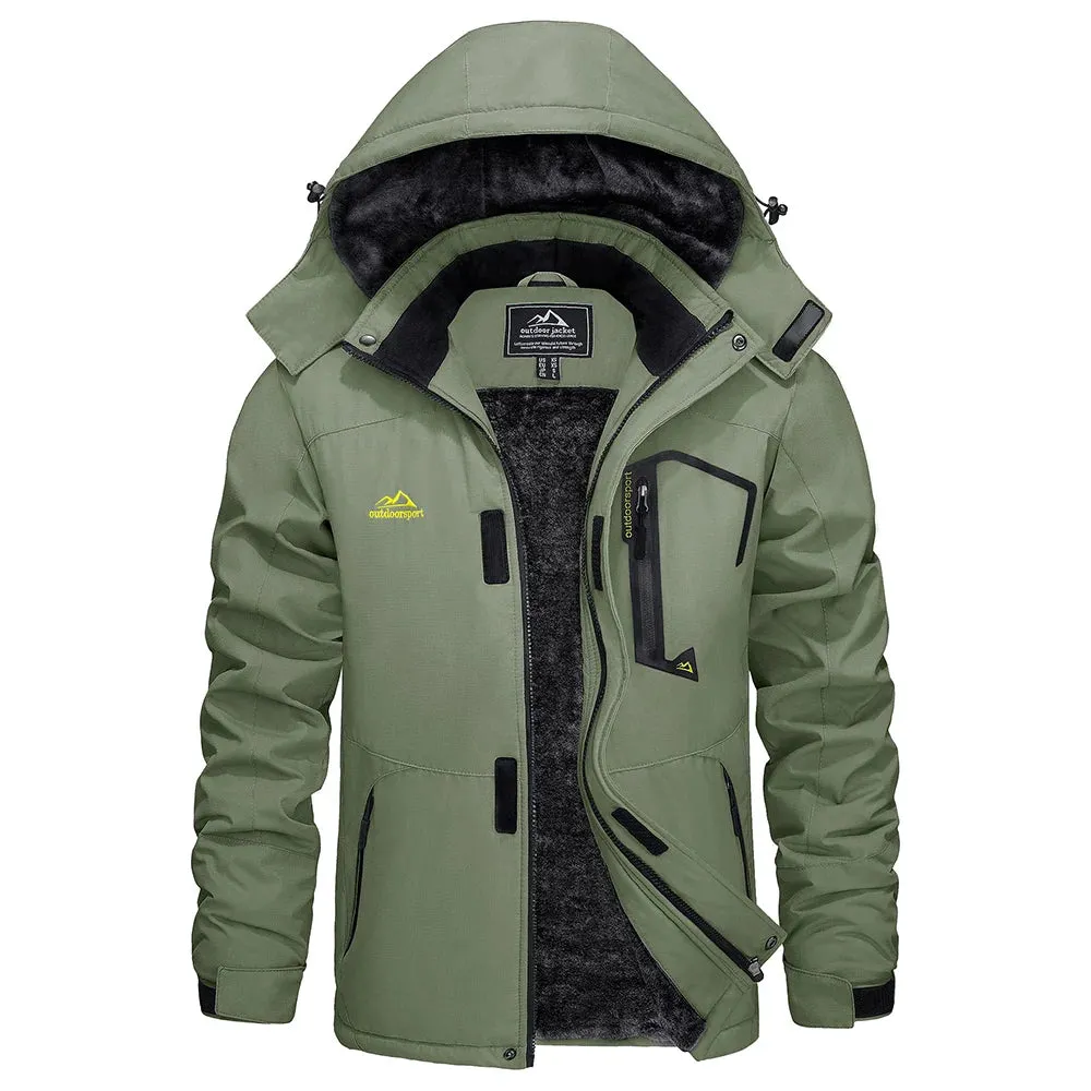 OAKLEY | Hooded Fleece Lined Ski Jacket