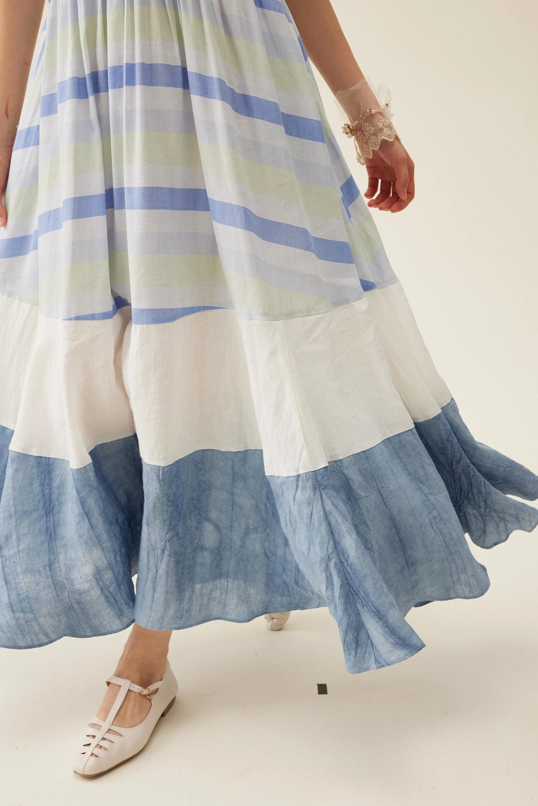 Ripstop Fabric Technology Movement Ease Ocean 15 | smocking linen dress