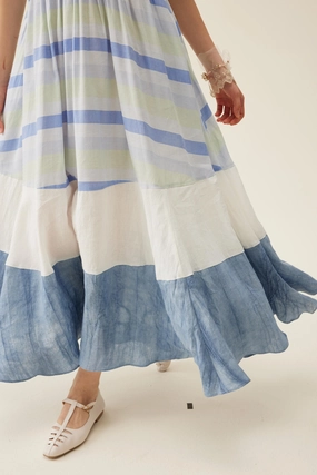 Ripstop Fabric Technology Movement Ease Ocean 15 | smocking linen dress