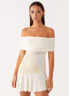 Daily Essential Ocean Road Mini Dress - Yellow