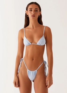 Exclusive Calista Bikini Bottoms - Blue