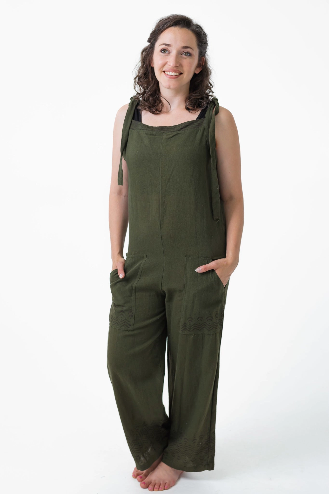 OG Romper Bold Waistband relaxed shape