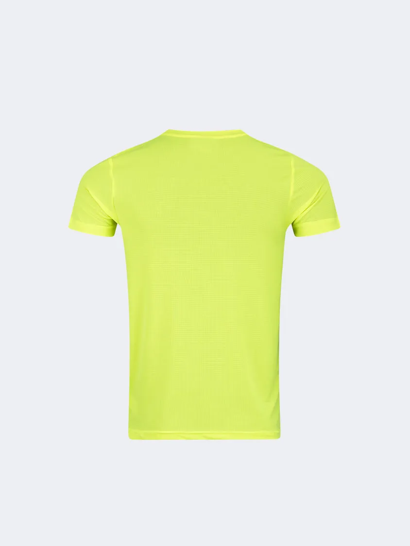 Oil And Gaz Lightweight Men Multisport T-Shirt Yellow Fluo