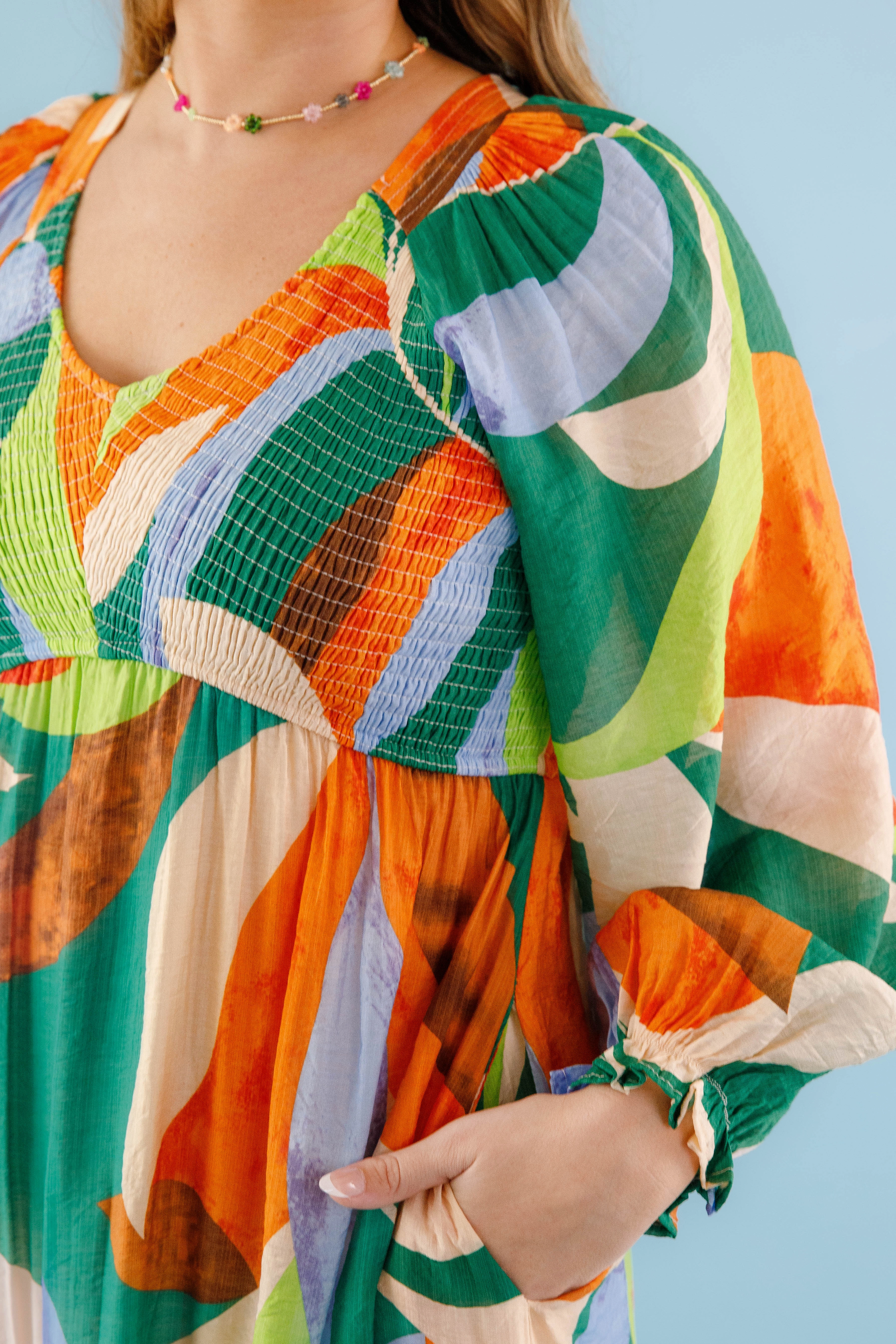 On Common Ground Maxi Dress Tailored Fit