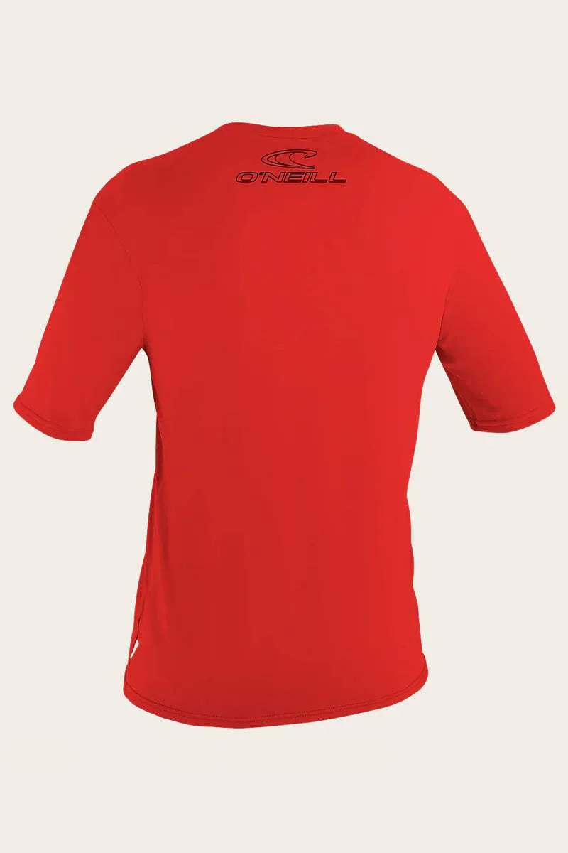 O'Neill Basic Skins UPF 50  Short Sleeve Men's Sun Shirt
