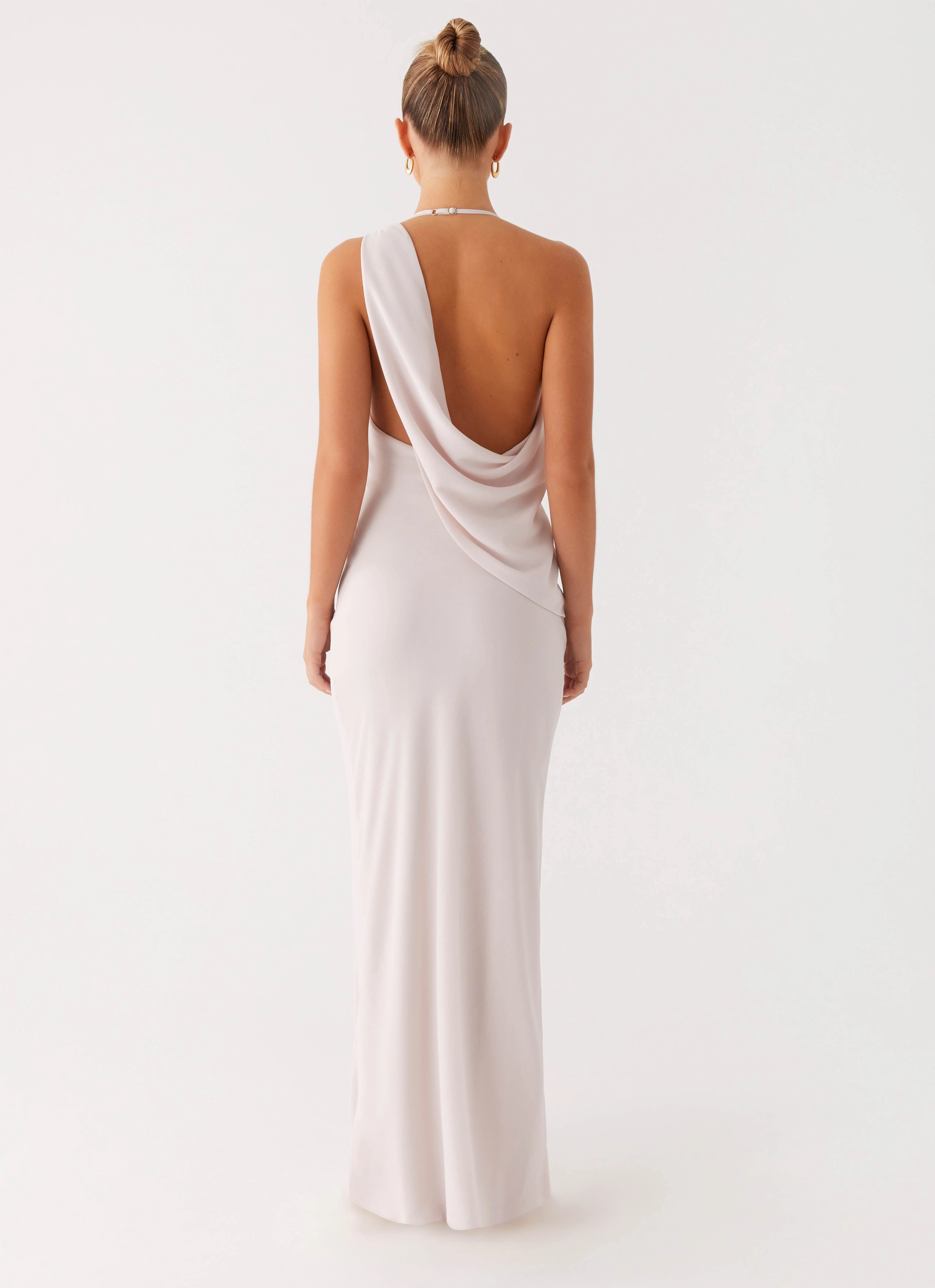 Casual Core Breathable Feel Opal Glow Maxi Dress - Off White
