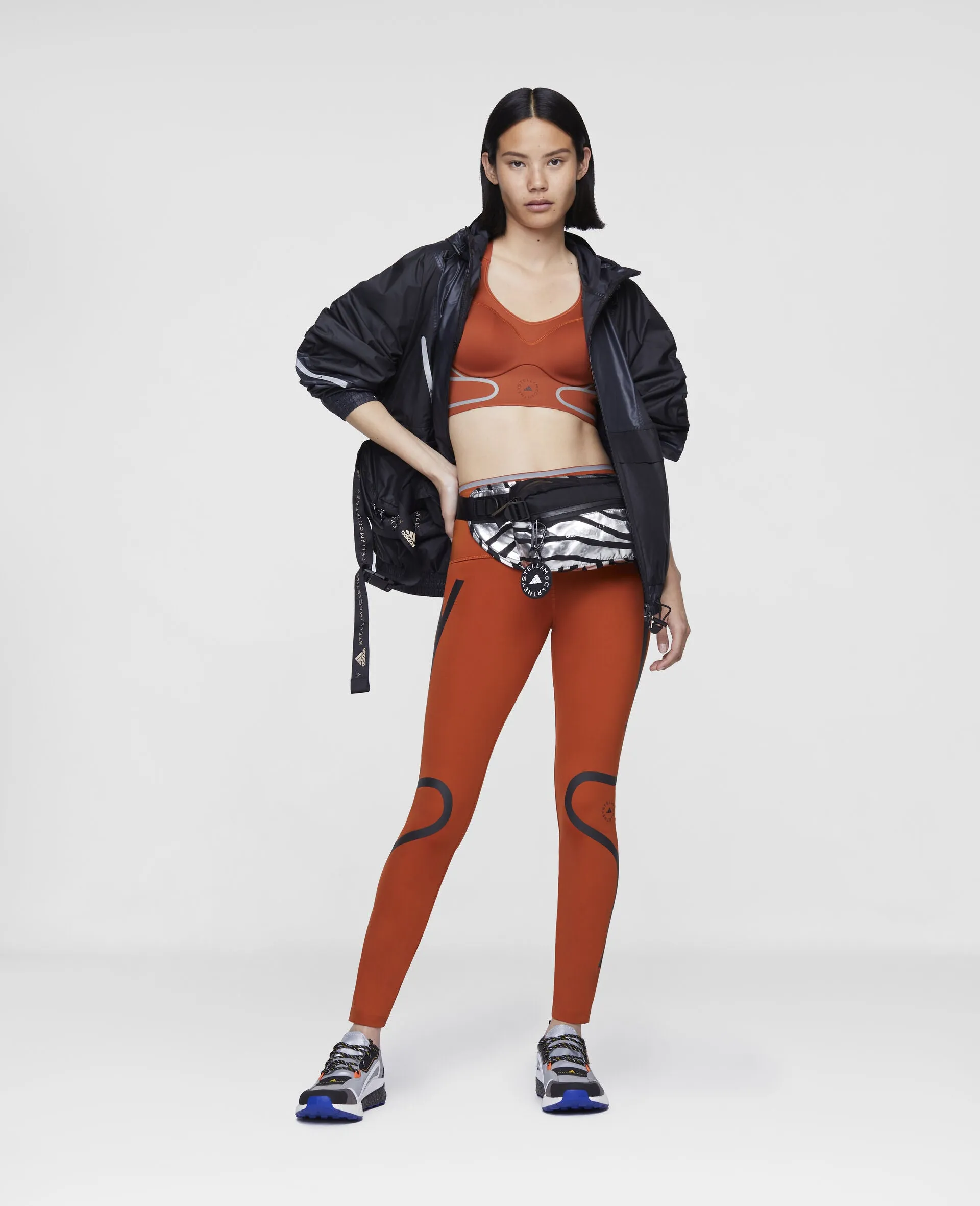 Orange TruePace High Support Sports Bra