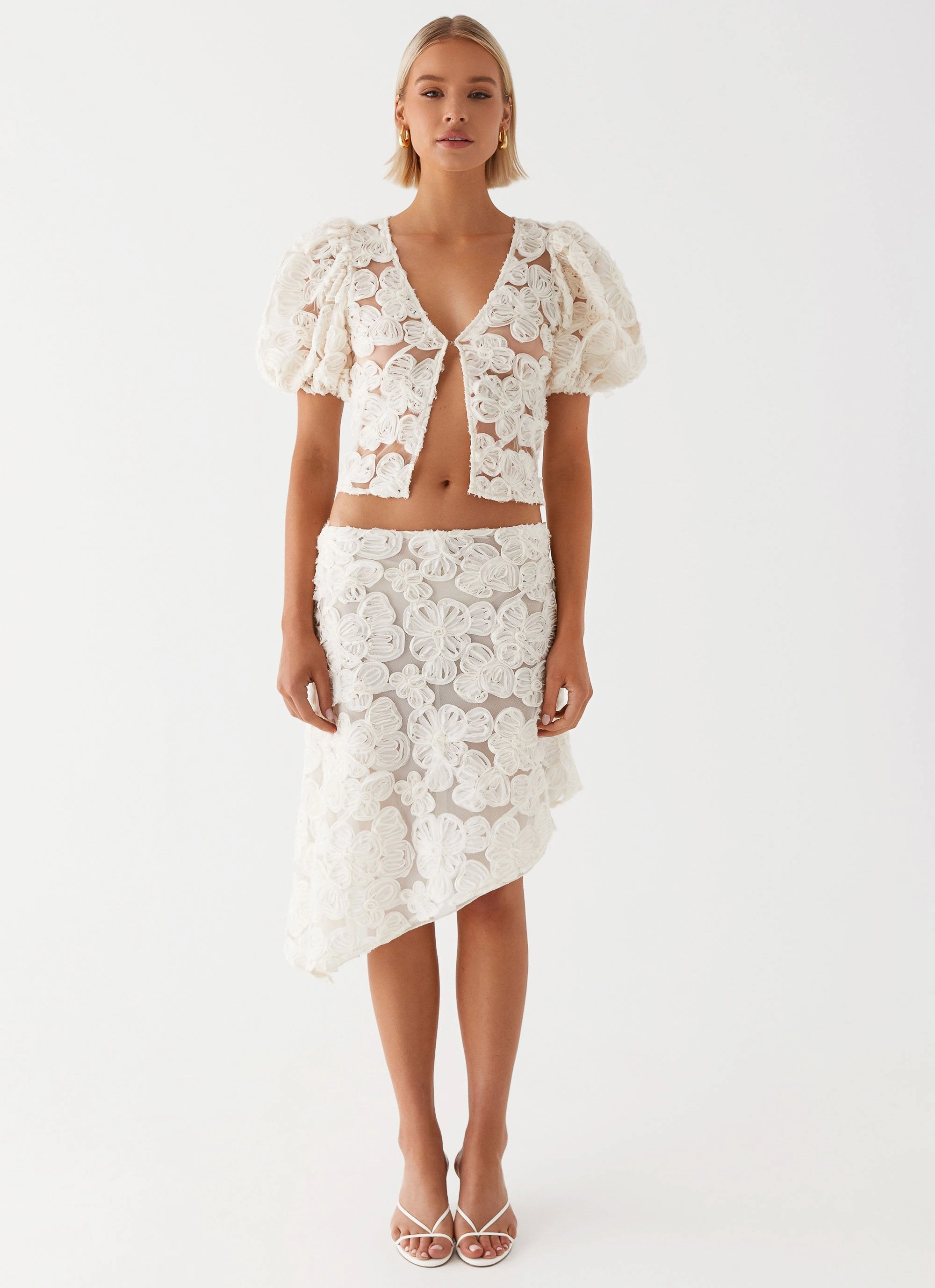 Stay Cool Technology SeamlessSidePanels Orchid Breeze Top - Ivory