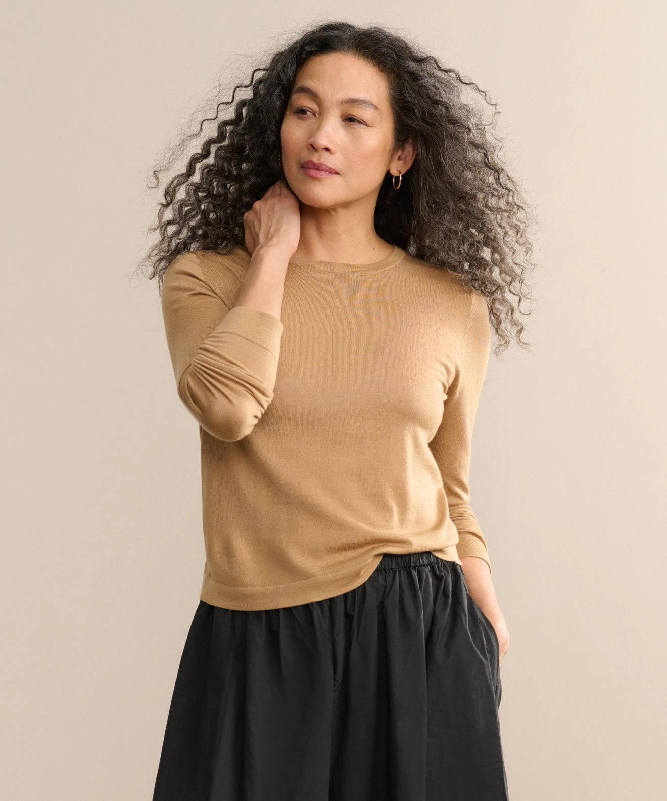 Reinforced Stitching Mercer Crewneck
