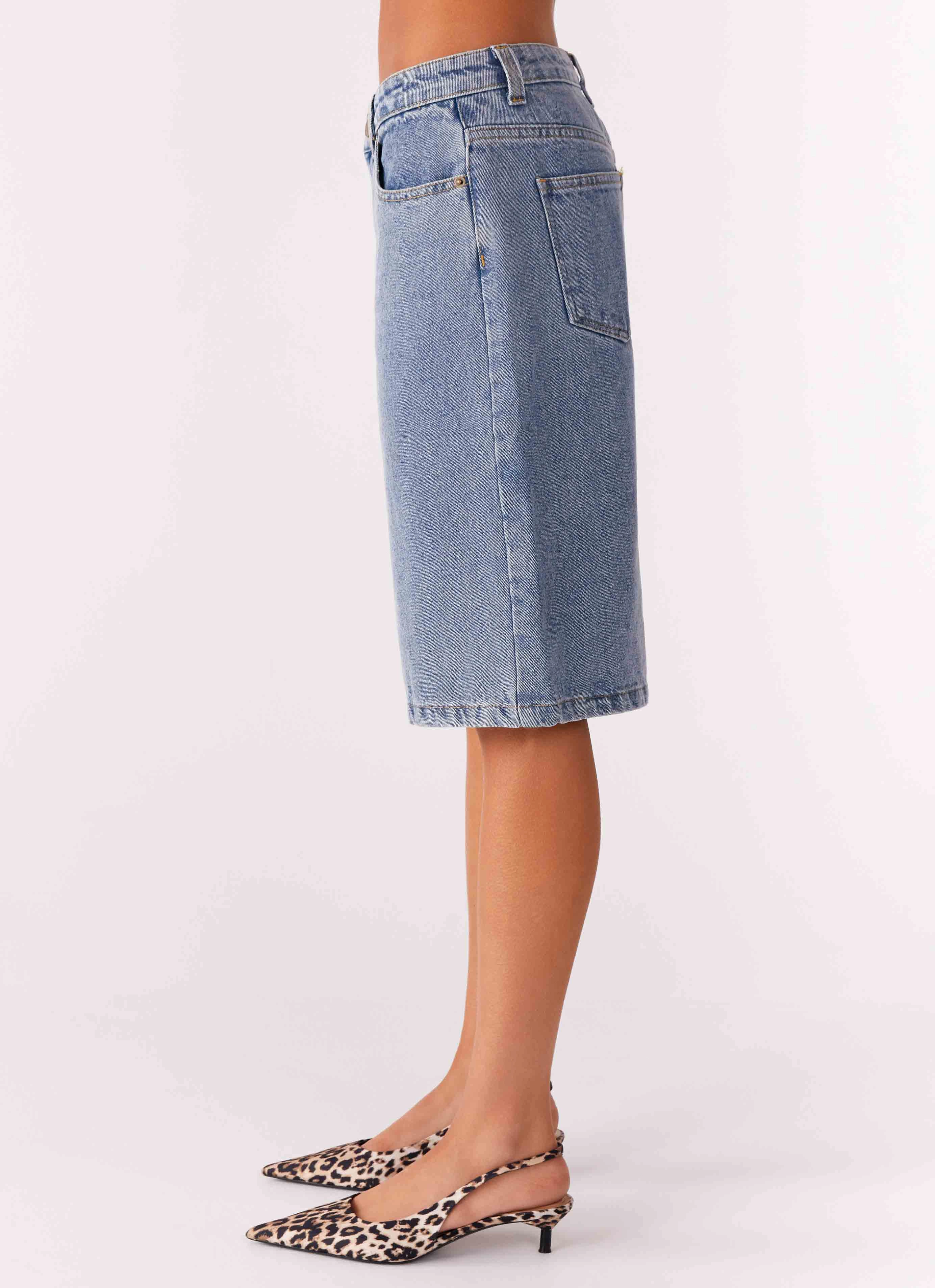 Orleans Denim Jorts - Blue Easy Layer Casual Look