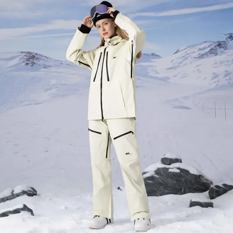 Outdoor Adult Ski Snowboarding Jacket & Pants Set