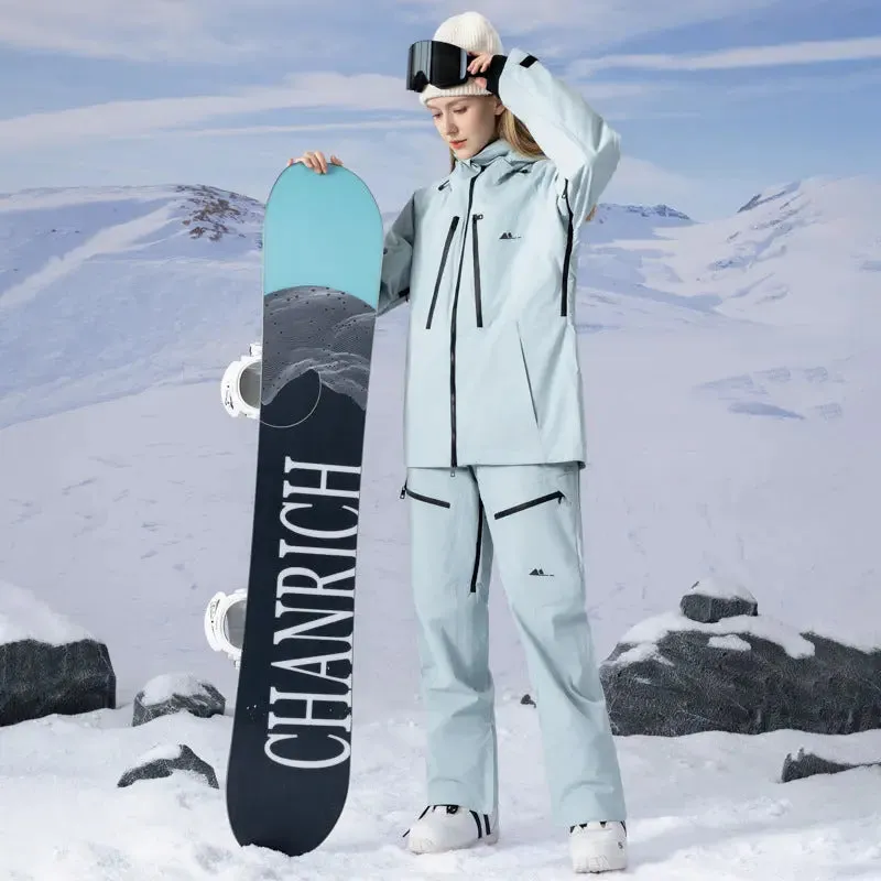 Outdoor Adult Ski Snowboarding Jacket & Pants Set