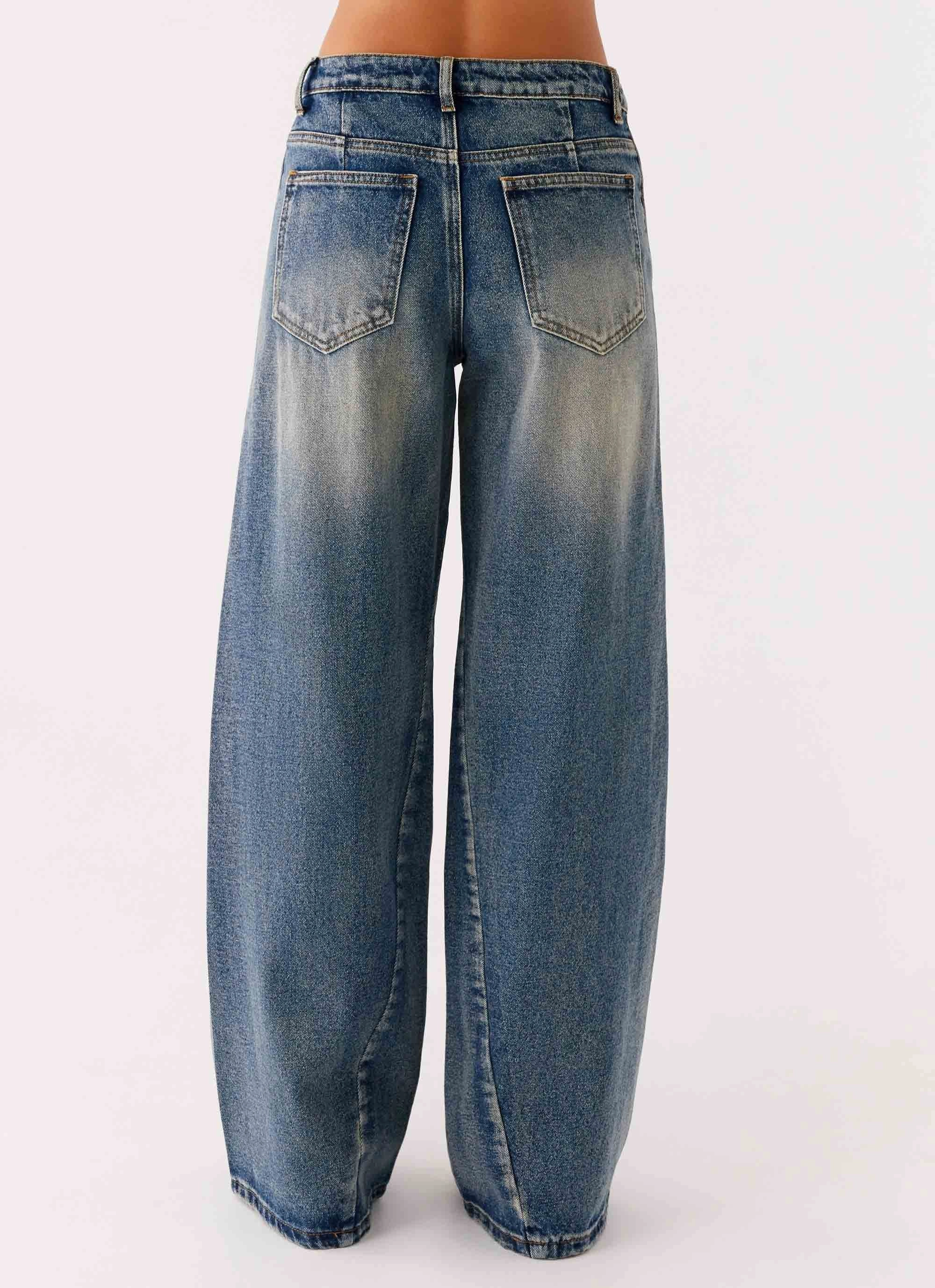Calico Denim Jeans - Indigo Performance Support