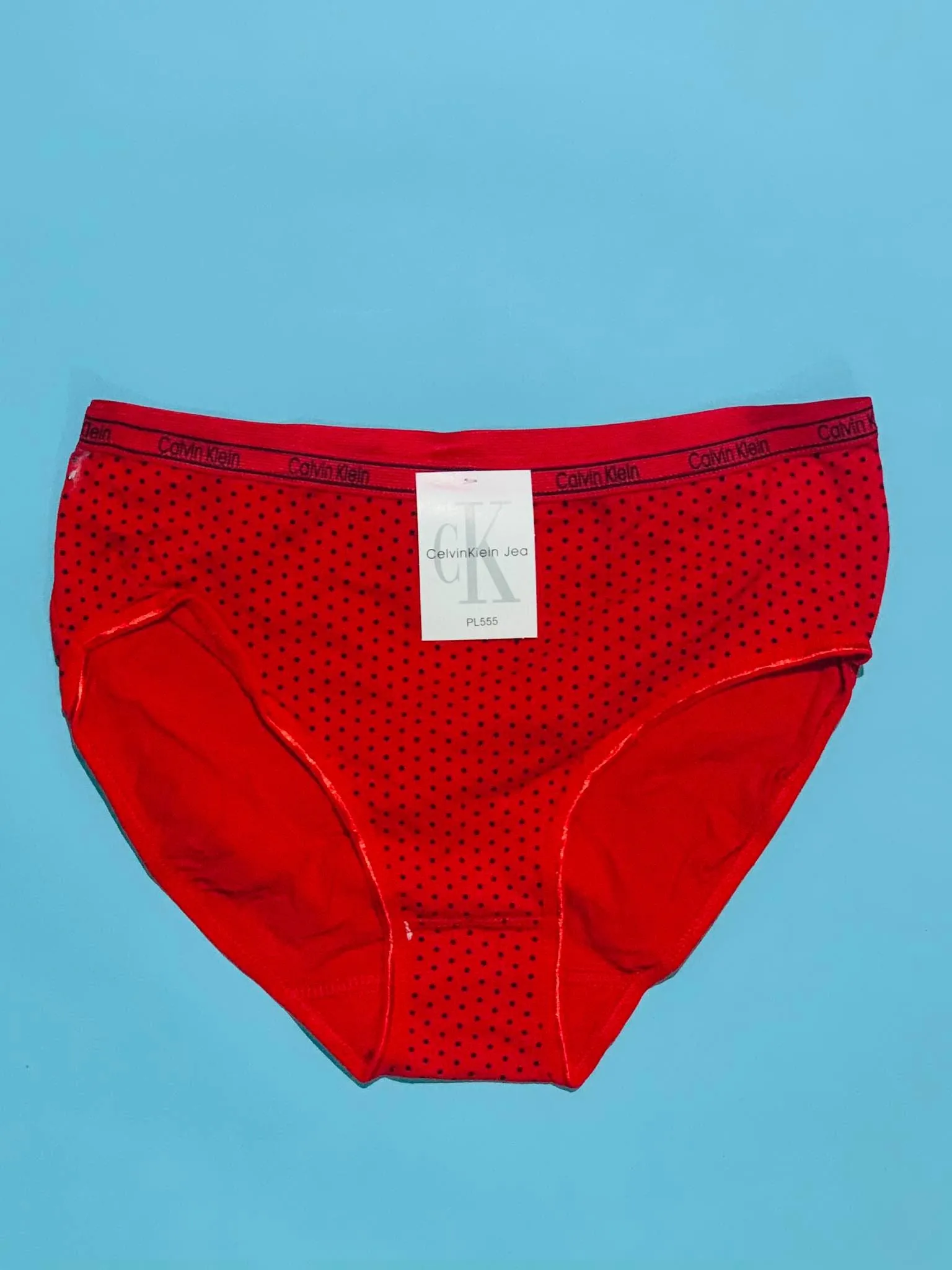 Pack of 4 - CK Polka Dotted Panty - Flourish CK Polka Dotted Panty Mix Colors - 444, 555, 666
