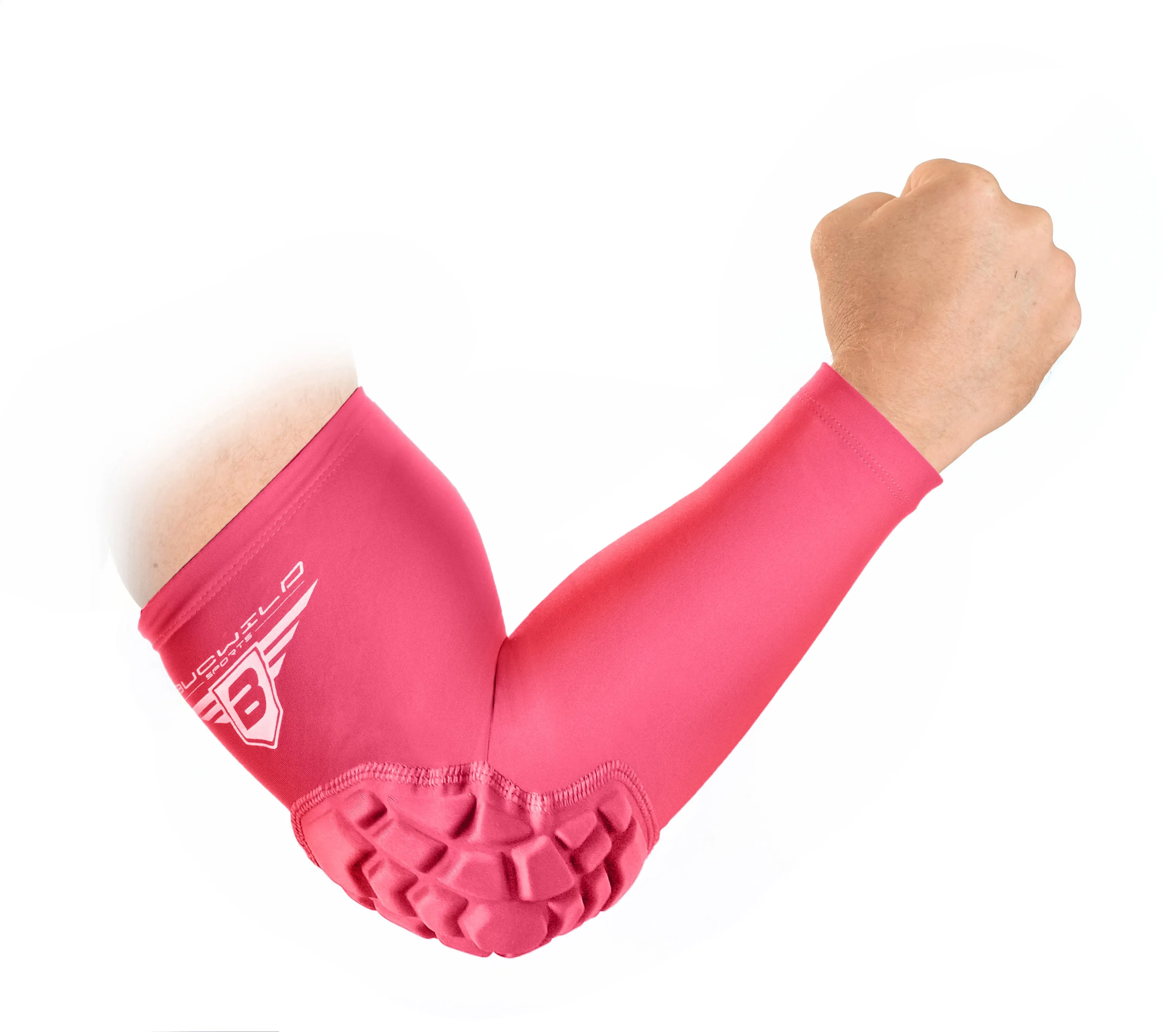 Padded Arm Sleeves - Red