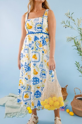 Breathable Style Over For Lunch Midi Dress