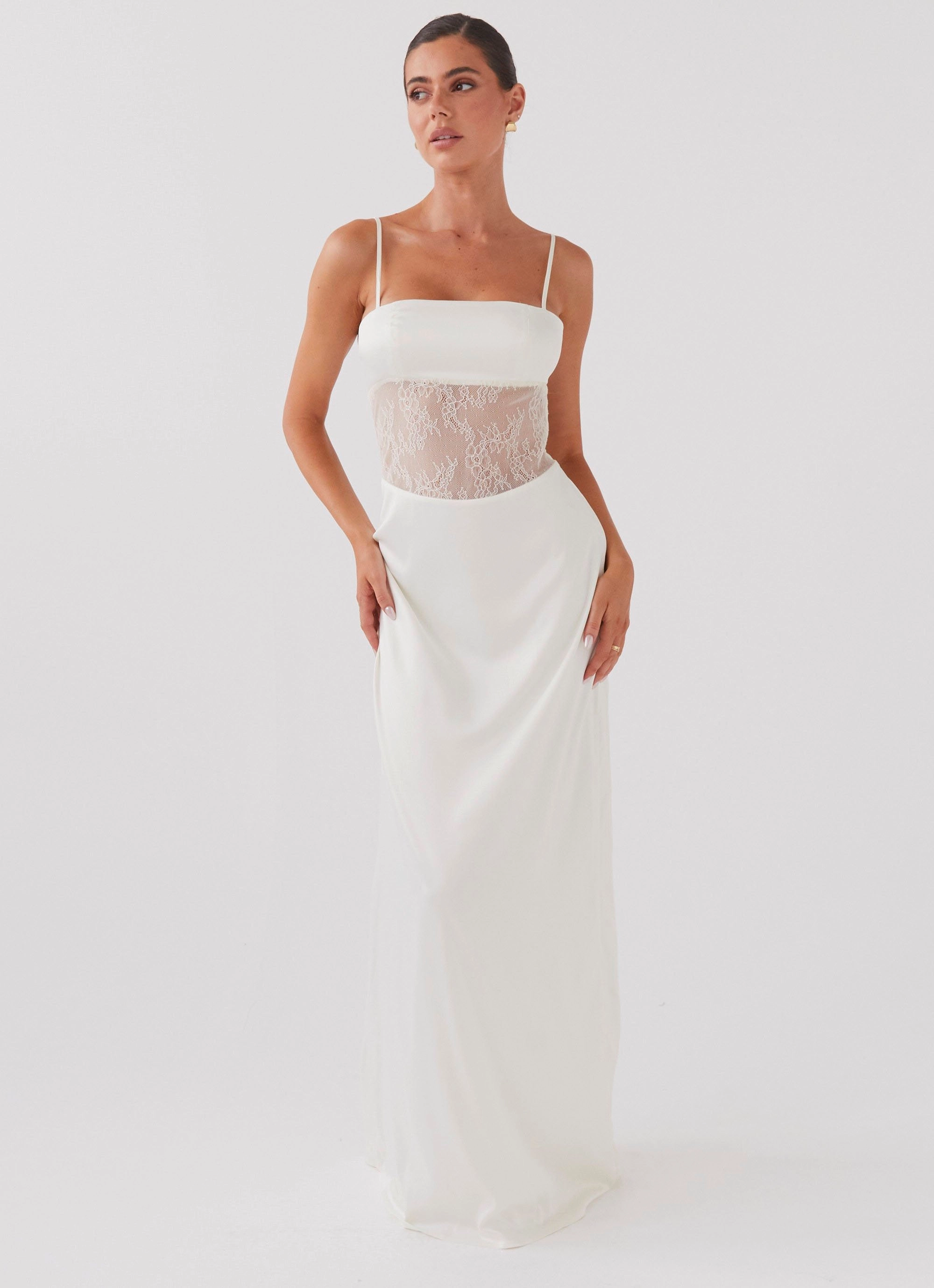 Palais Royale Lace Maxi Dress - Antique Smart and Chic Stylish Line