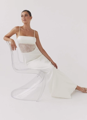 Palais Royale Lace Maxi Dress - Antique Smart Waistband Fit Style Moment
