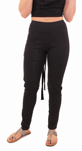 Panel Legging Curved Waistline Essential Wearable