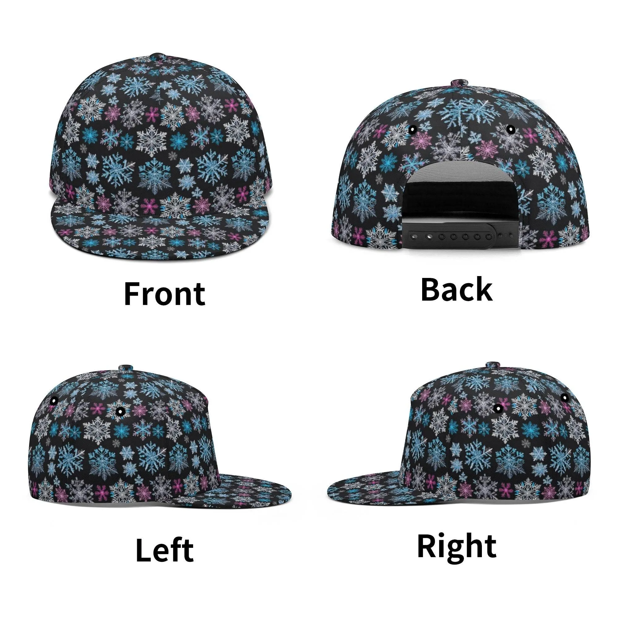 Party Snowflake Unisex Classic Snapbacks