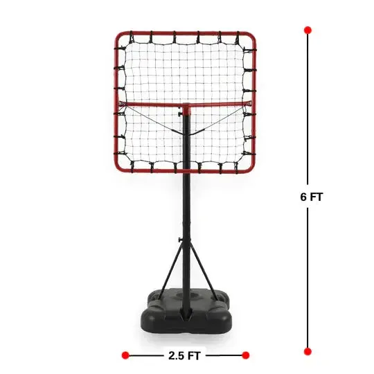 Pass Back Assist Basketball Rebounder & Ball Return
