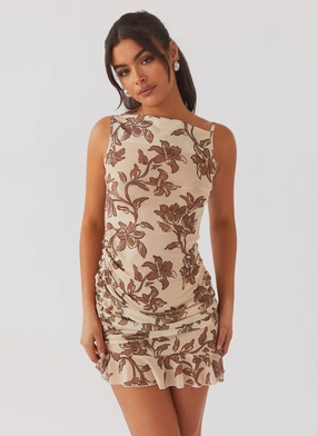 Pass The Prosecco Mini Dress - Hazel Bloom Influencer-Style