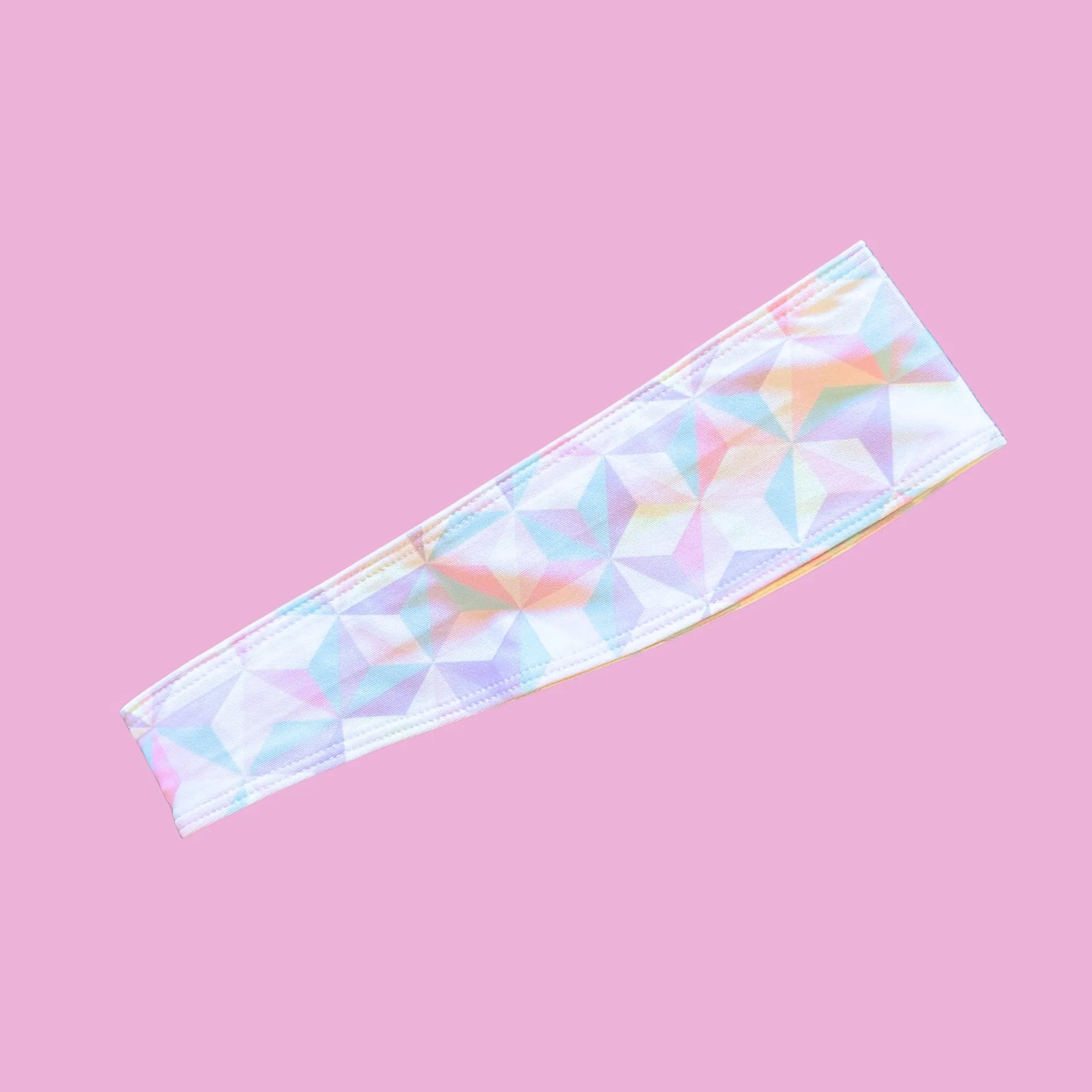 Pastel Geodesic Athletic headband