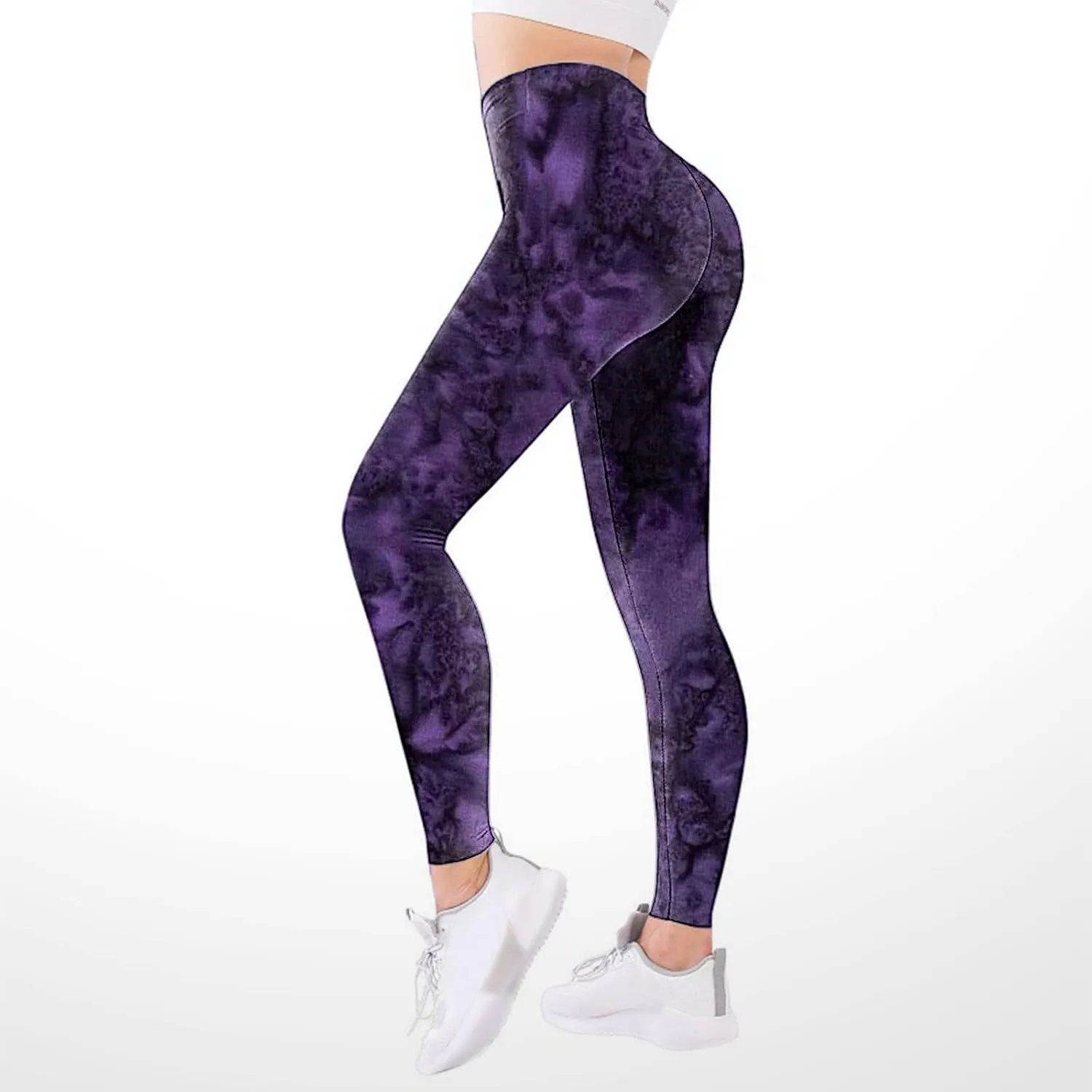 Patterned Leggings for Women Pack Cute Leggings Plus Size Capri Camo Workout Leggings