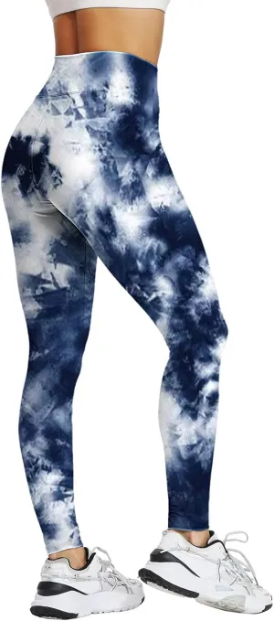 Patterned Leggings for Women Pack Cute Leggings Plus Size Capri Camo Workout Leggings