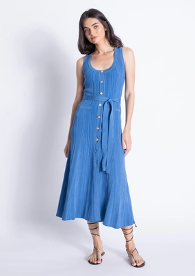 One-Shoulder Pax Knit Dress