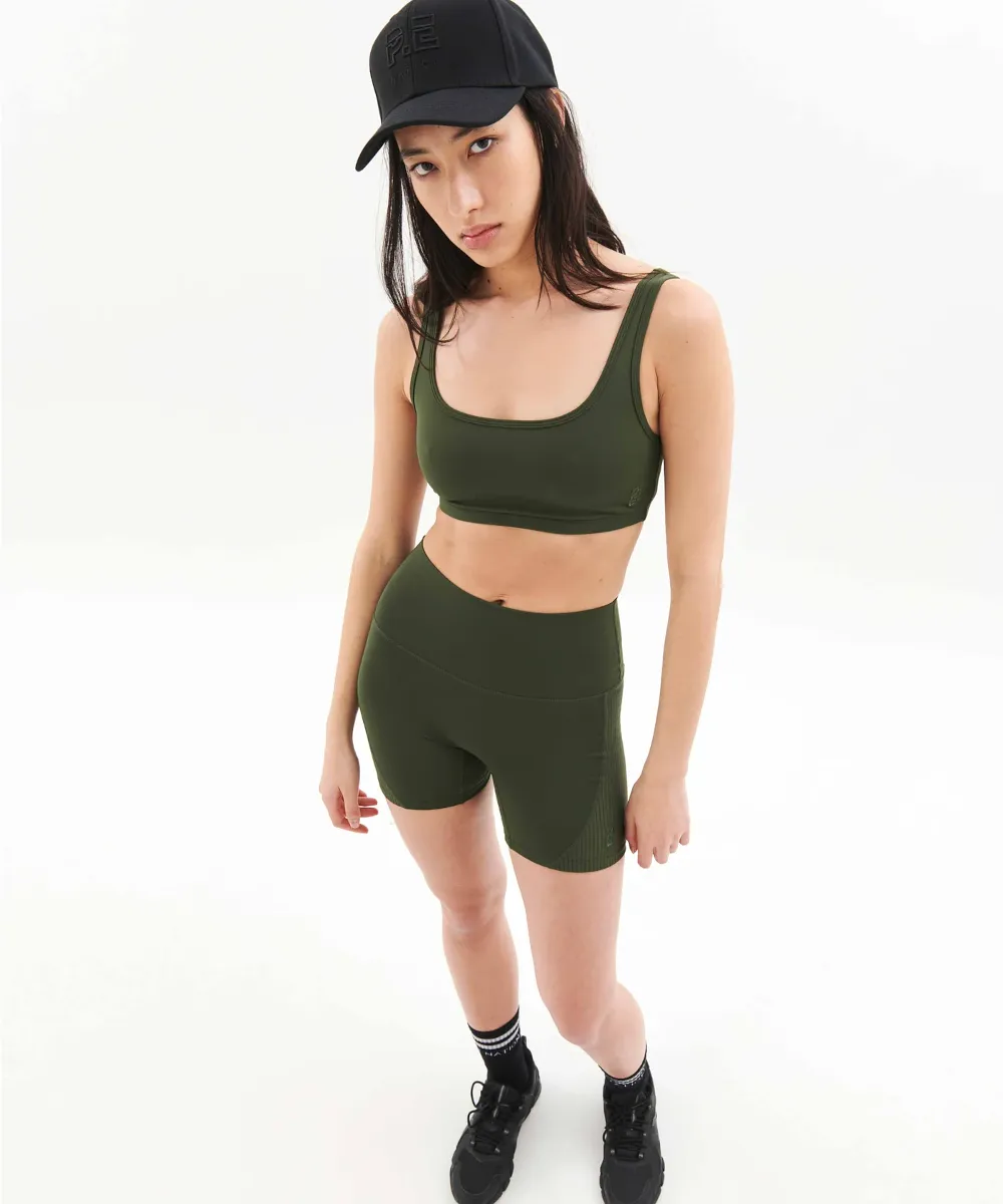 P.E Nation Amplify Sports Bra (Rifle Green)