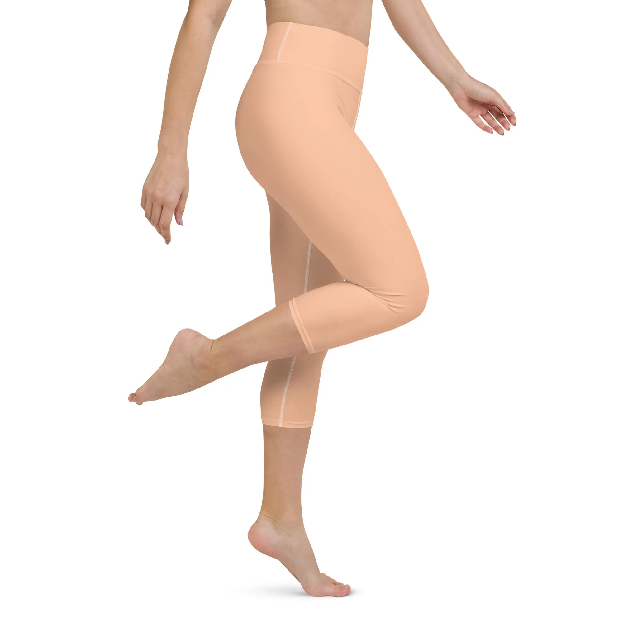 Peach Fuzz Yoga Capris