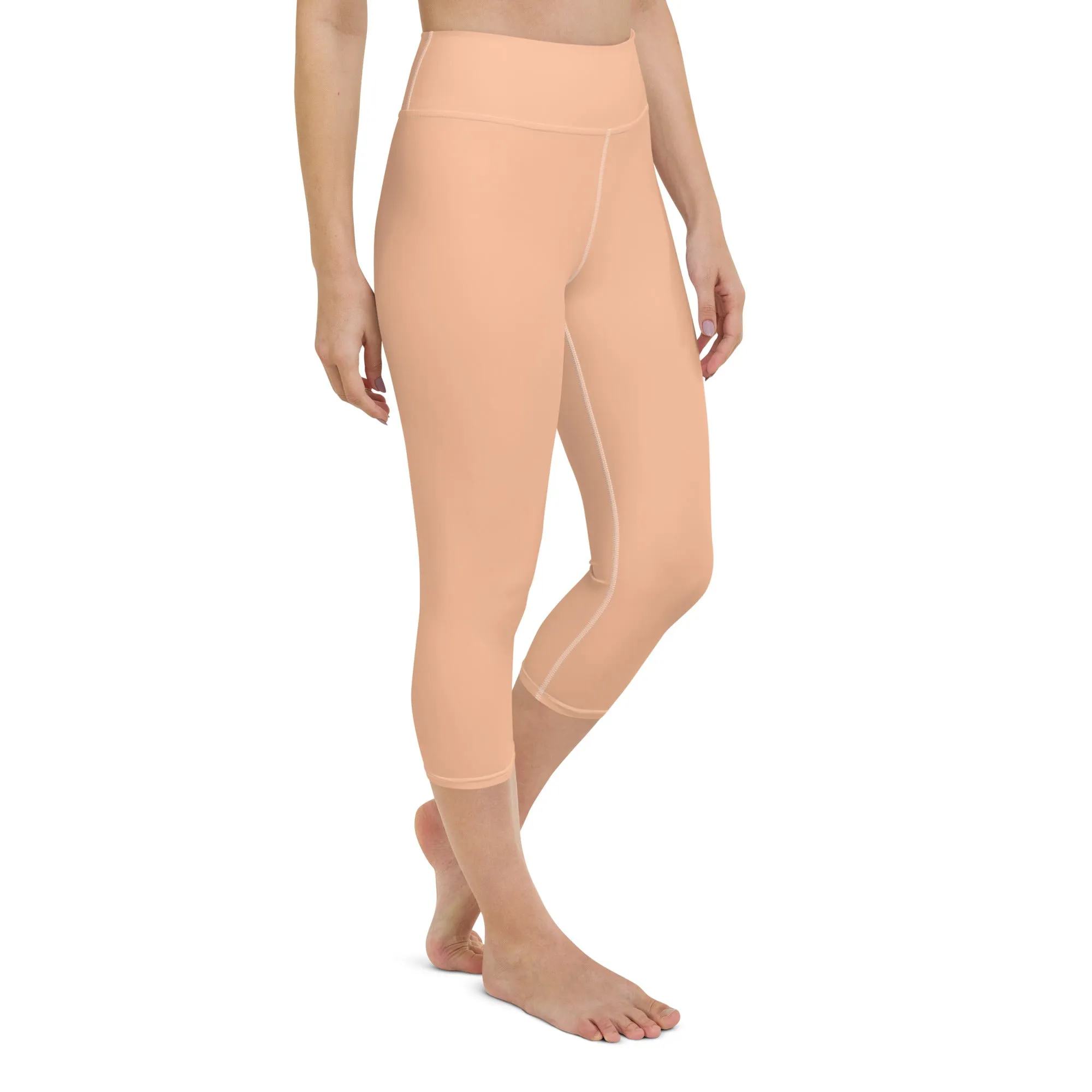 Peach Fuzz Yoga Capris
