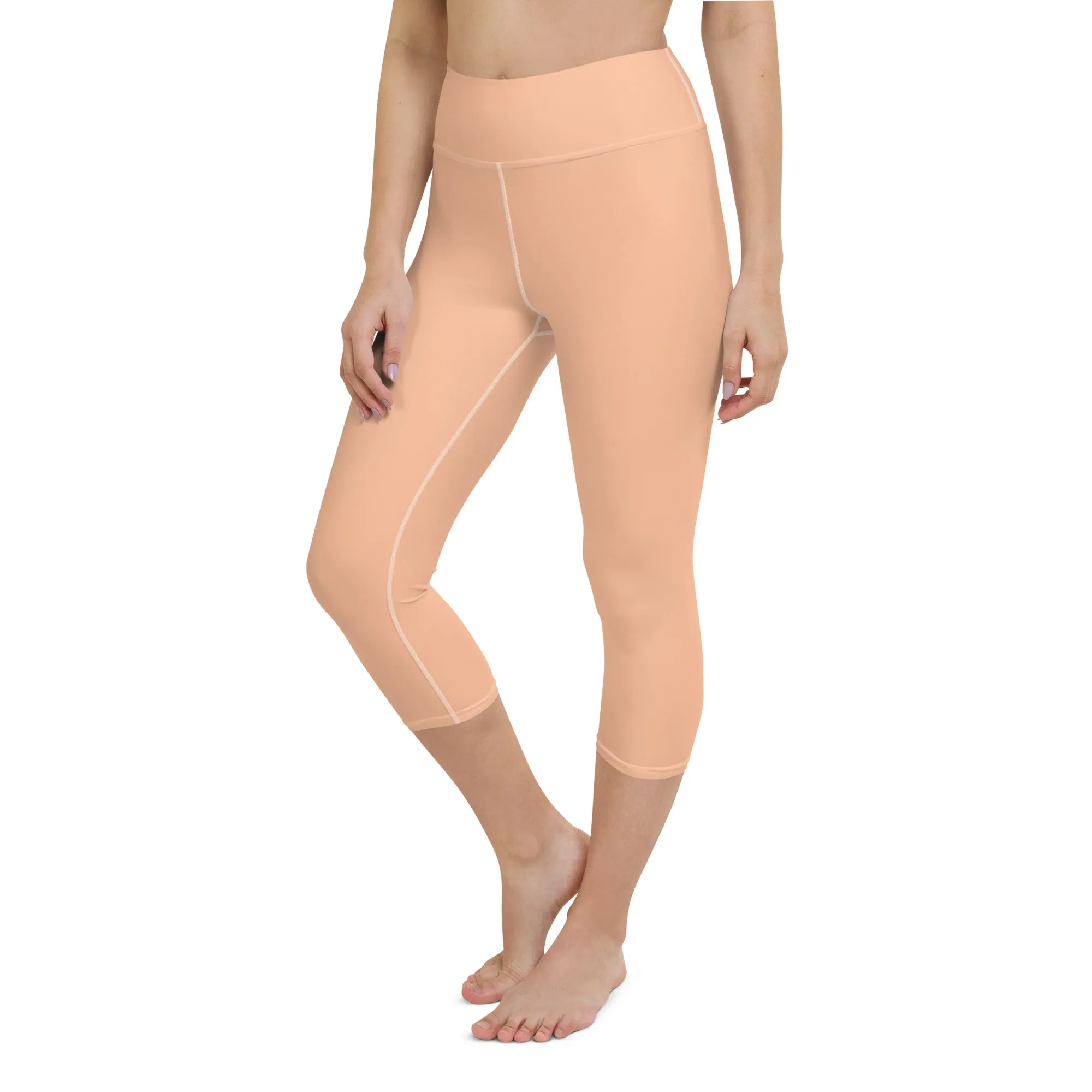 Peach Fuzz Yoga Capris