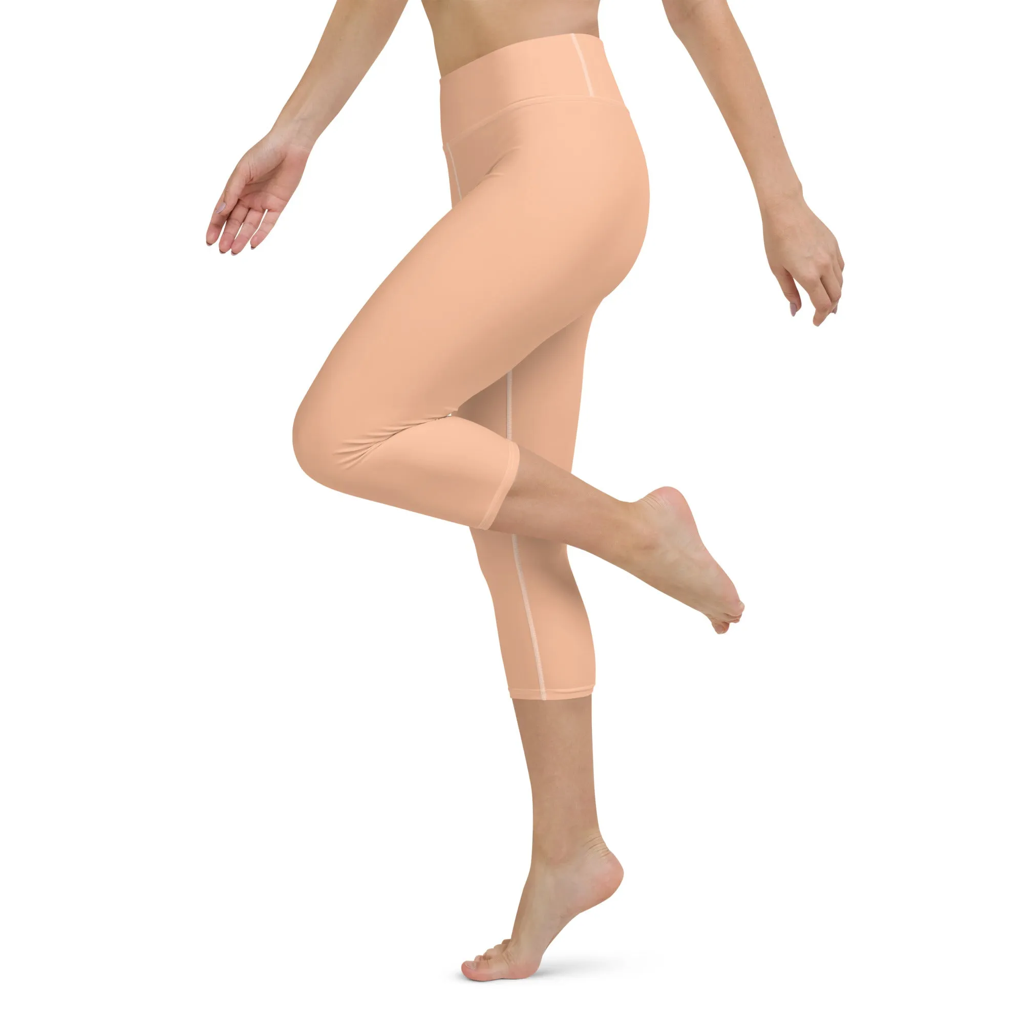 Peach Fuzz Yoga Capris