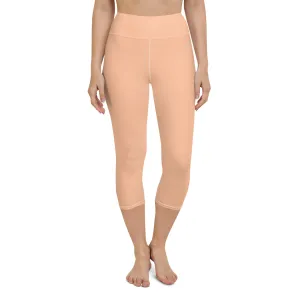 Peach Fuzz Yoga Capris