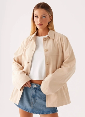 Farley Jacket - Tan City Chill Style