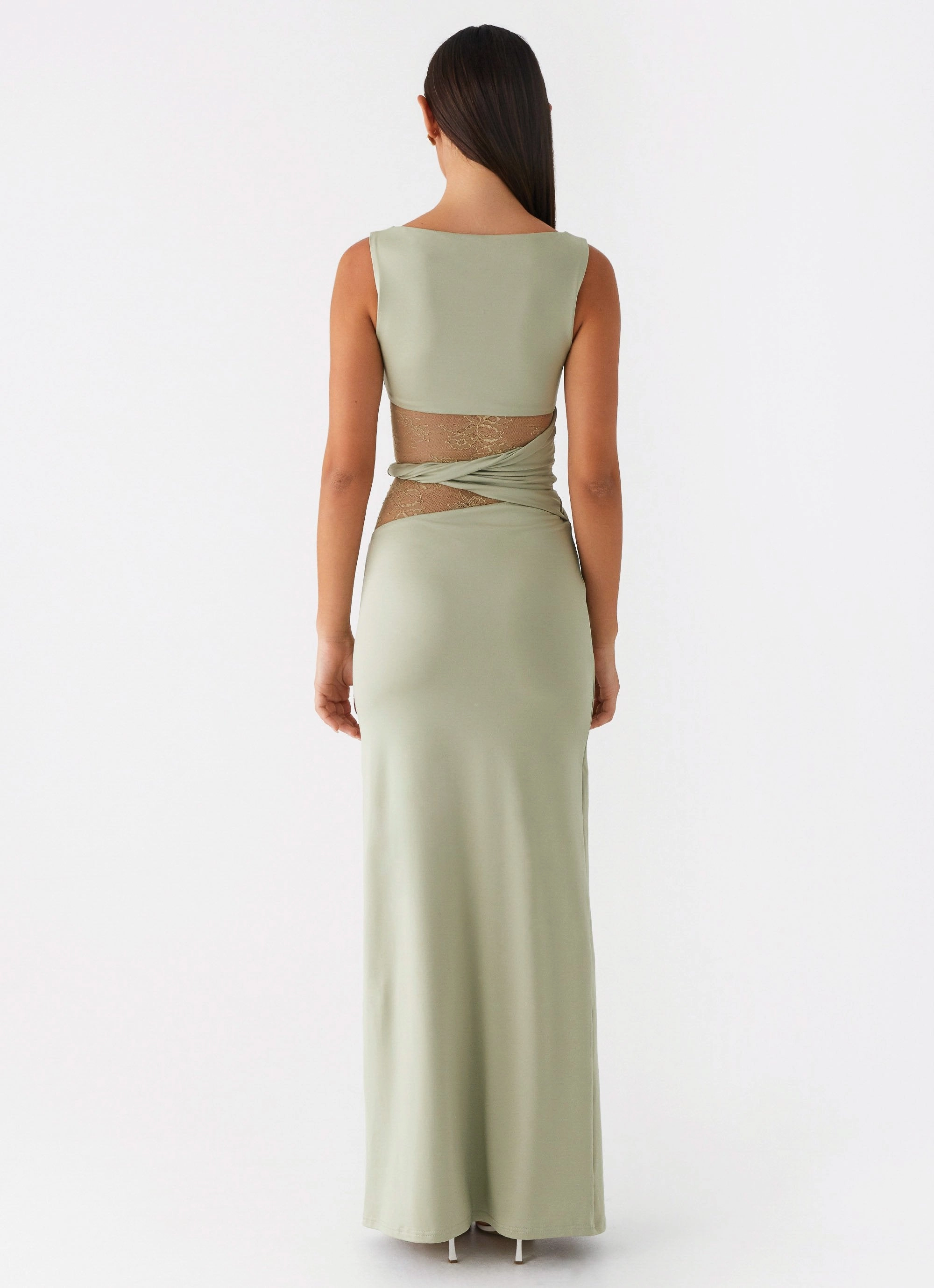 Karma Maxi Dress - Sage Flexible Layers Classic Cut