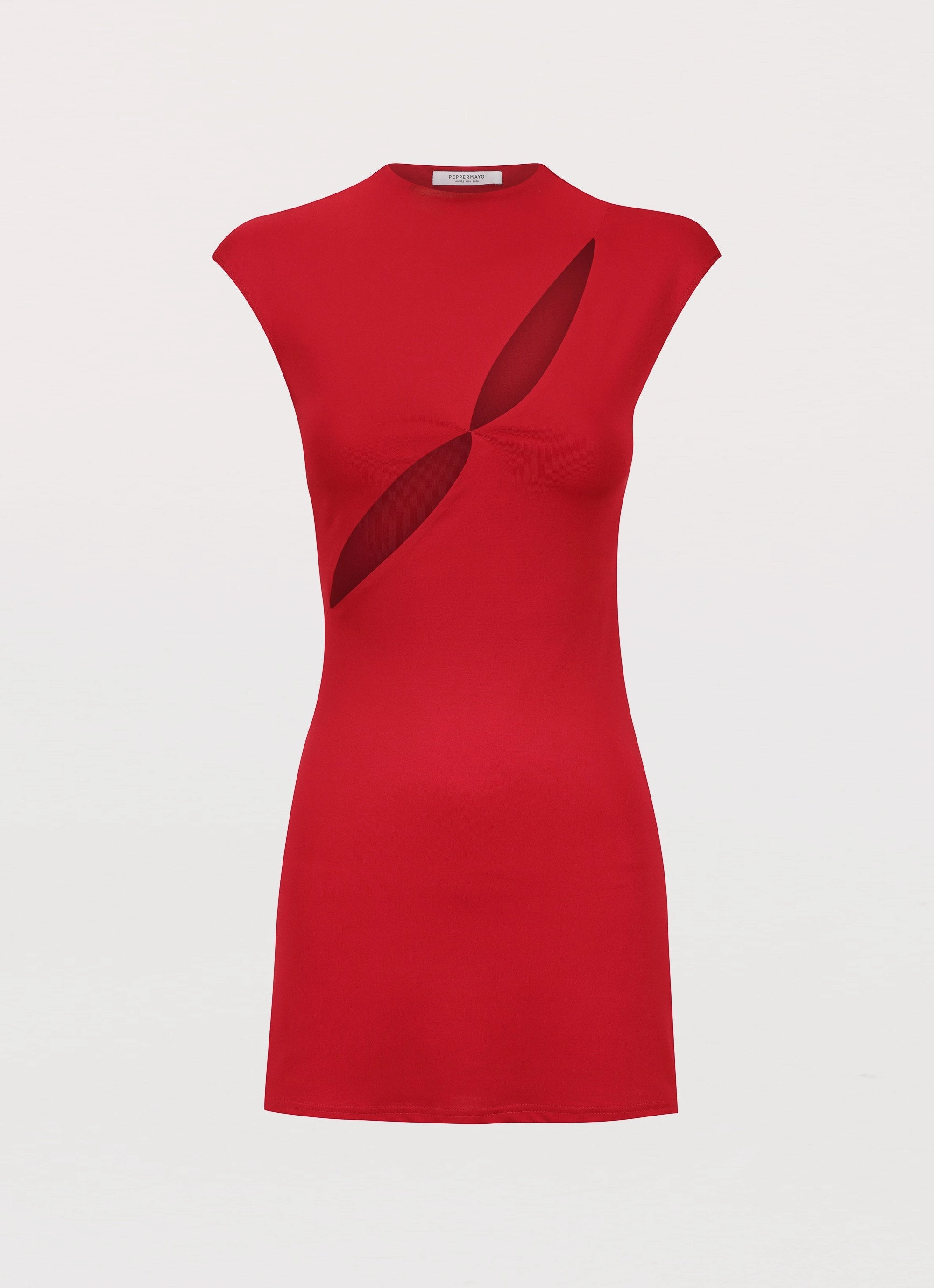 Lightweight Fabric Special Affair Mini Dress - Berry