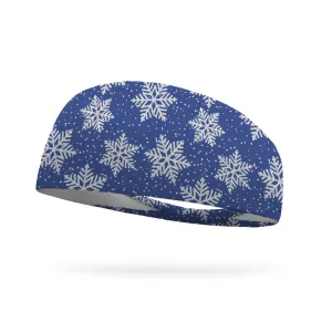 Periwinkle Snow Wicking Performance Headband
